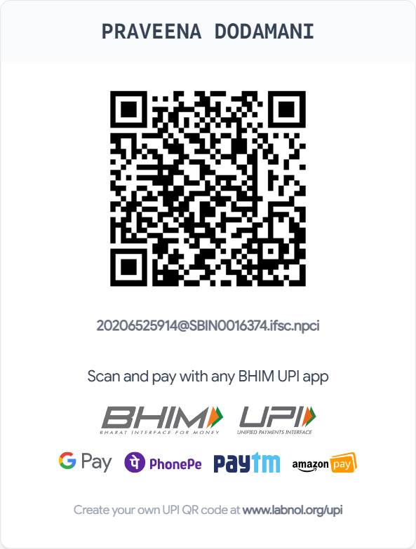 Kidversity UPI QR Code for ₹100 fee payment